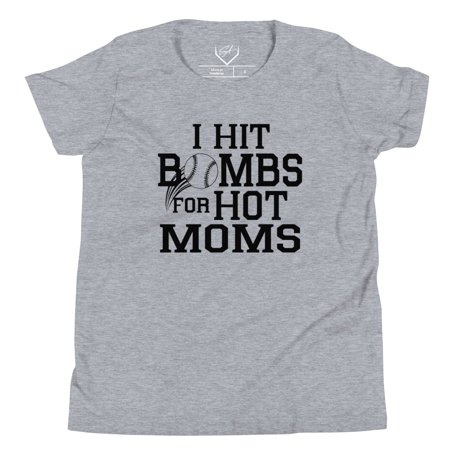 I Hit Bombs For Hot Moms - Youth Tee - SA Apparel