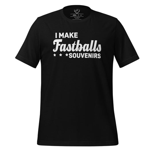 I Make Fastballs Souvenirs - Adult Tee - SA Apparel