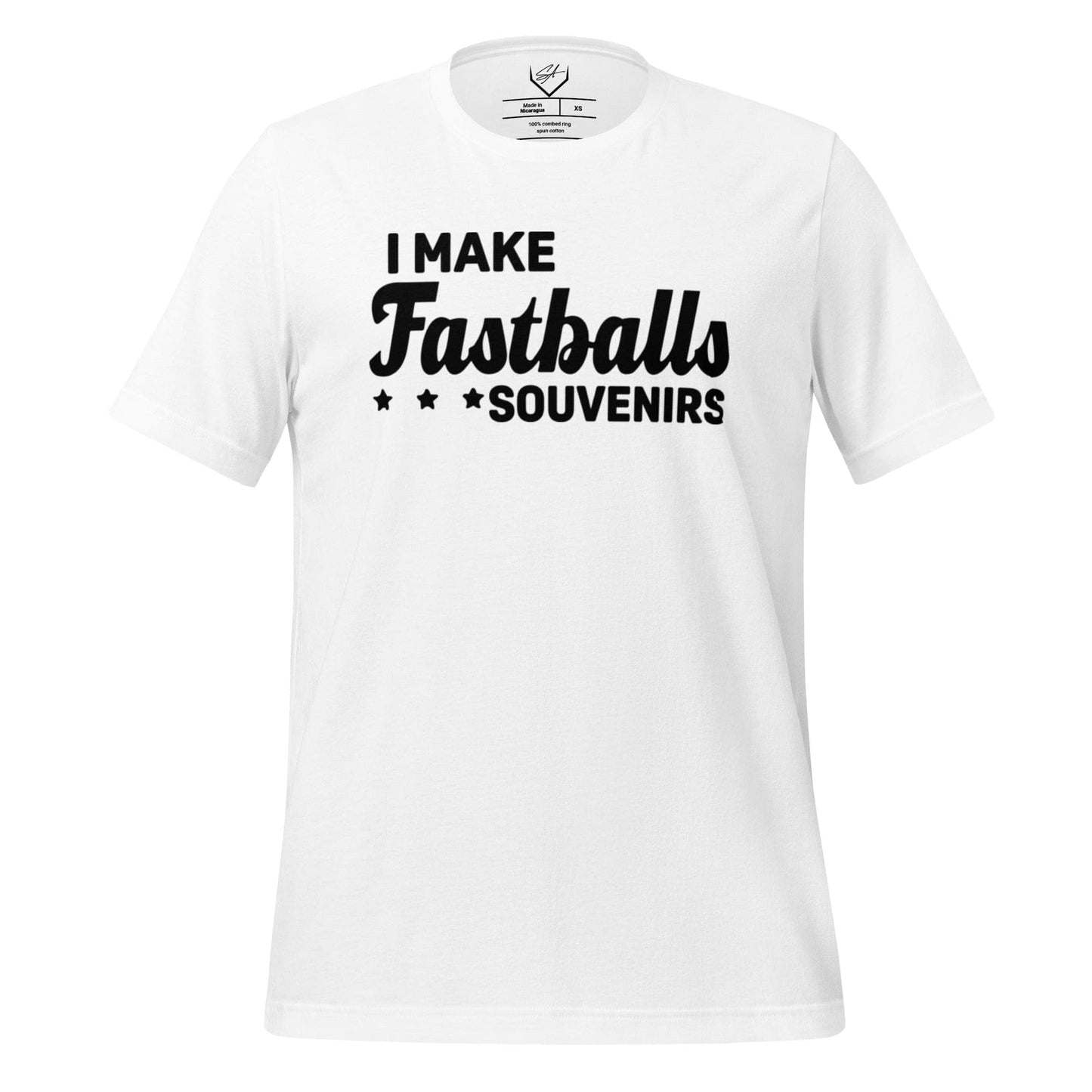 I Make Fastballs Souvenirs - Adult Tee - SA Apparel