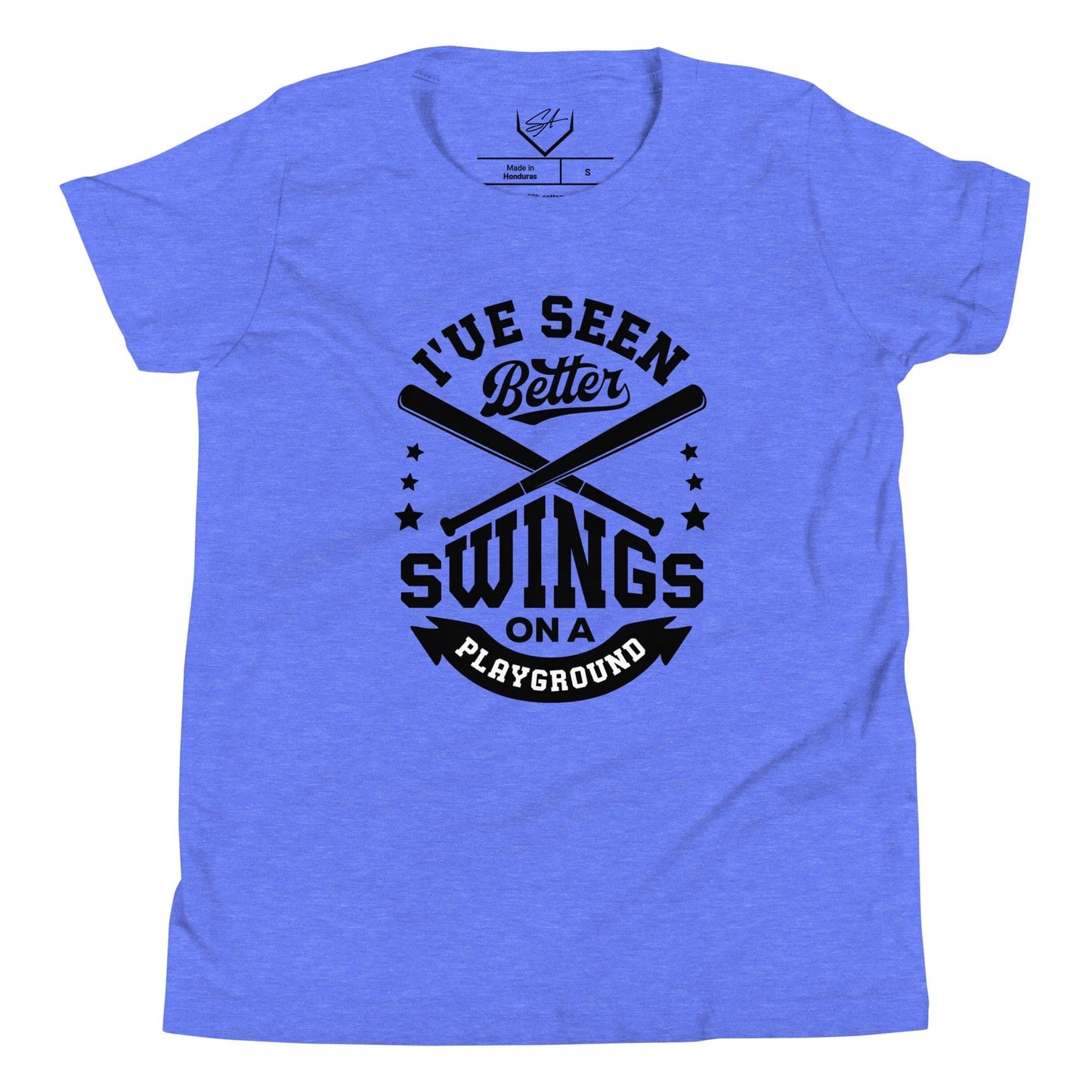 I've Seen Better Swings On A Playground - Youth Tee - SA Apparel