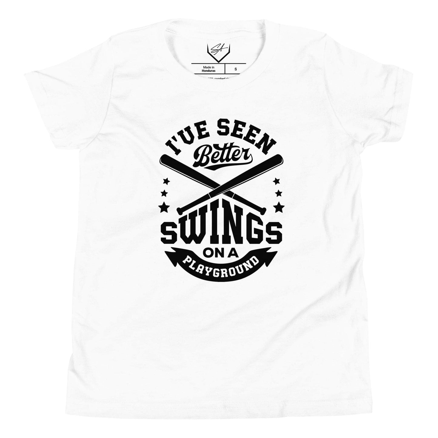 I've Seen Better Swings On A Playground - Youth Tee - SA Apparel