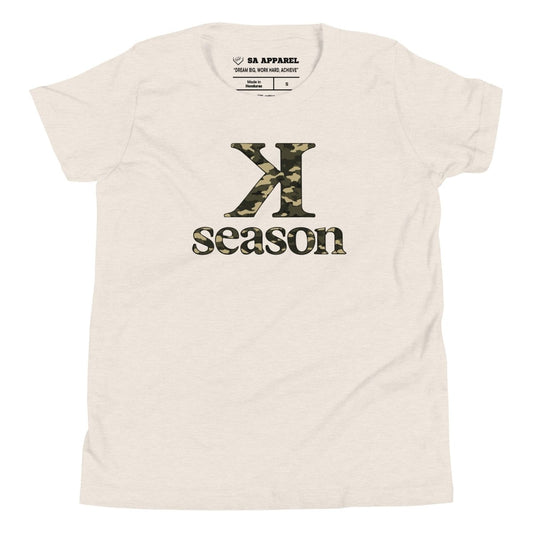 K Season Camo - Youth Tee - SA Apparel