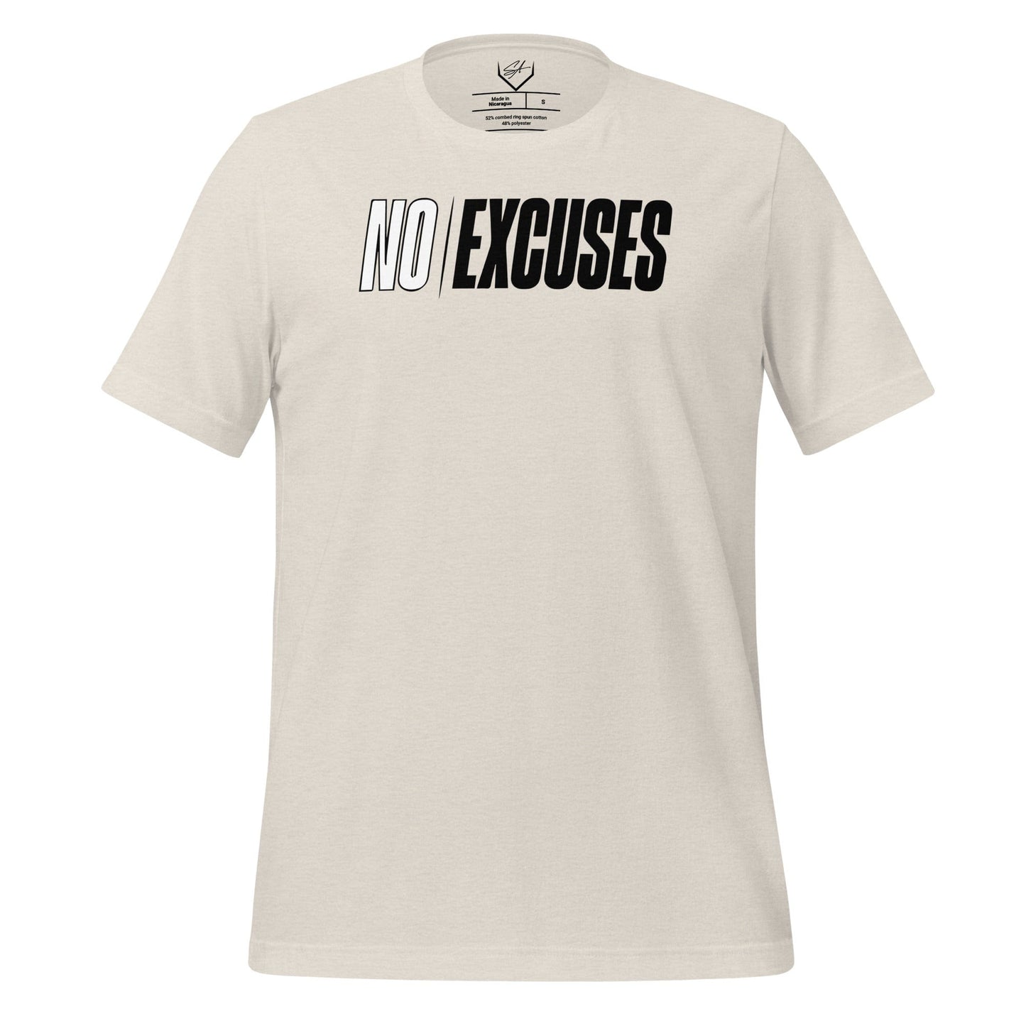 No Excuses - Adult Tee - SA Apparel