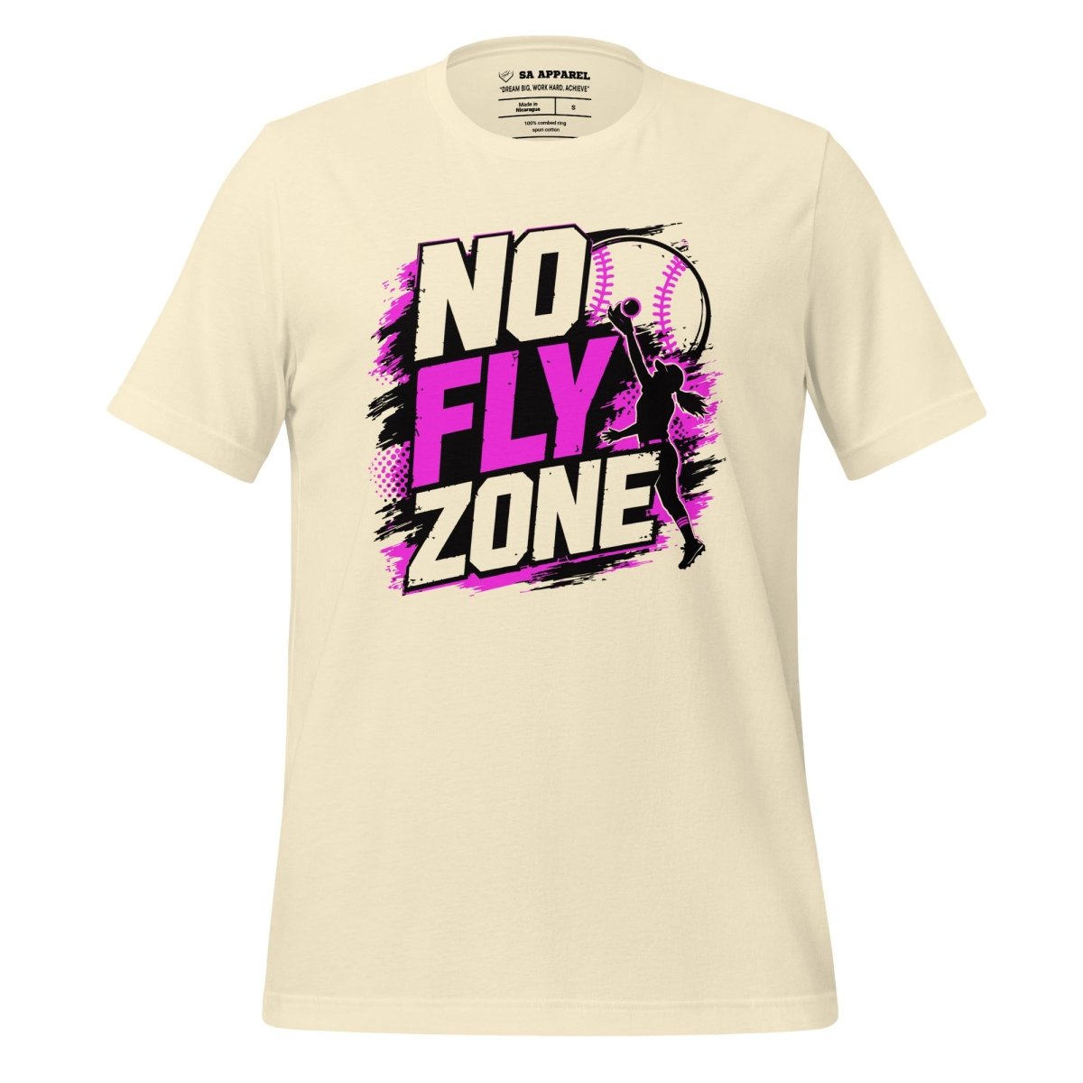 No Fly Zone Softball - Adult Tee - SA Apparel