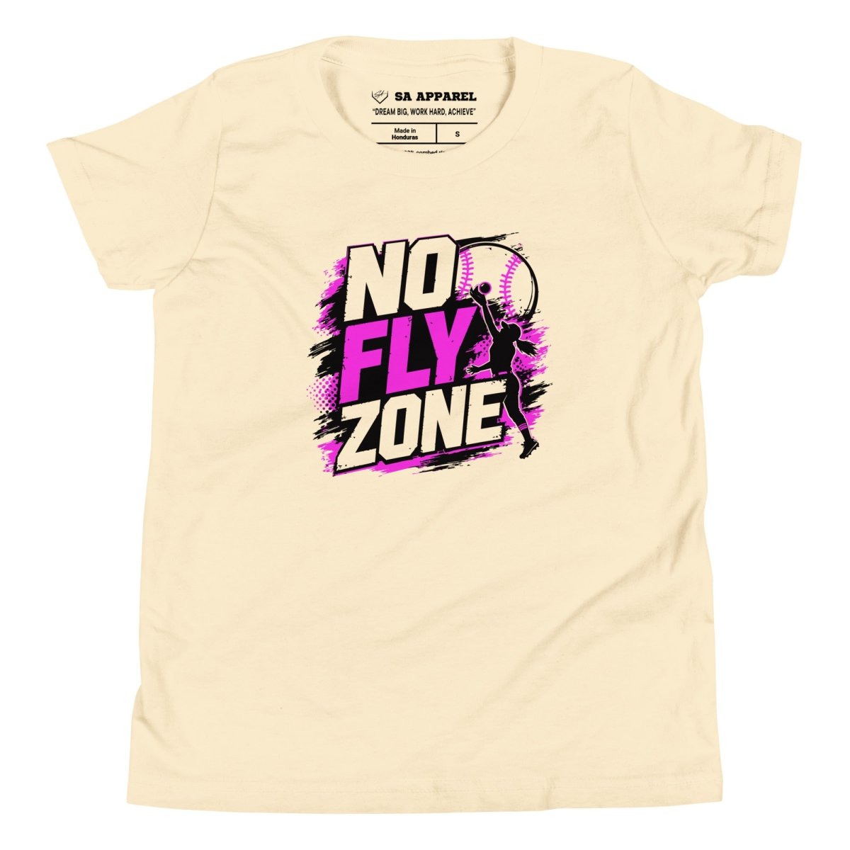 No Fly Zone Softball - Youth Tee - SA Apparel