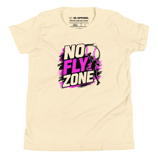 No Fly Zone Softball - Youth Tee - SA Apparel