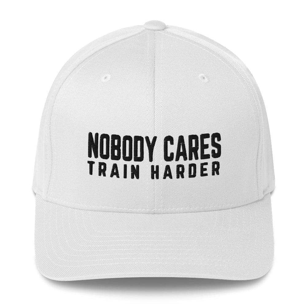 Nobody Cares Train Harder - Flexfit Hat - SA Apparel
