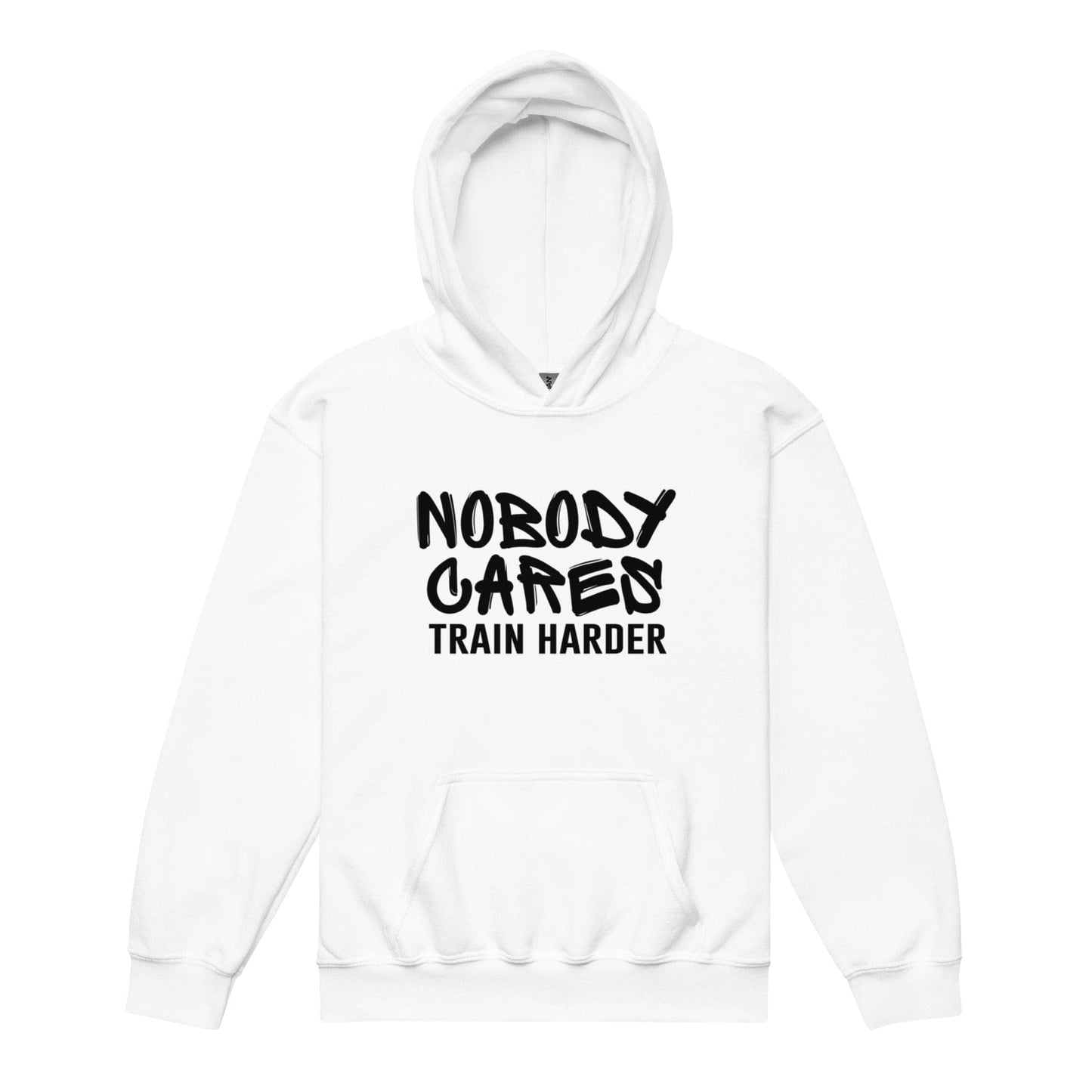 Nobody Cares Train Harder - Youth Hoodie - SA Apparel