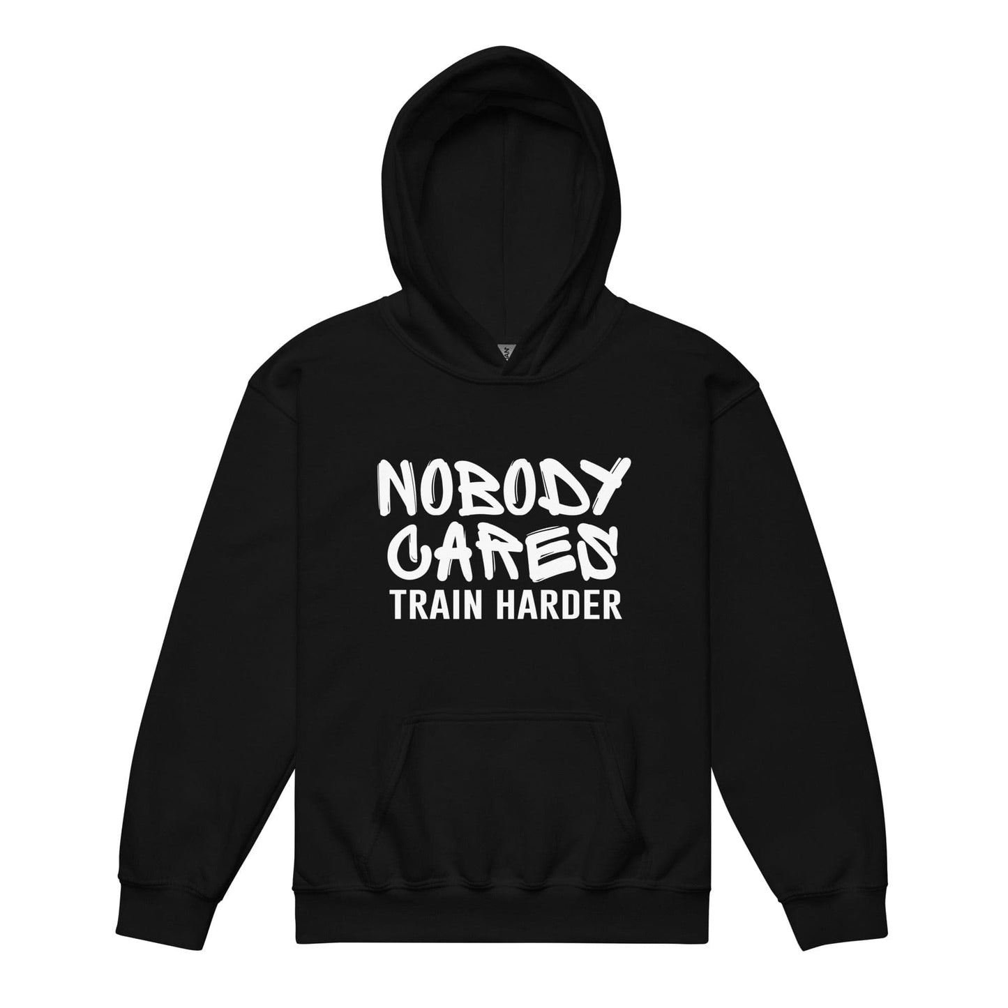 Nobody Cares Train Harder - Youth Hoodie - SA Apparel