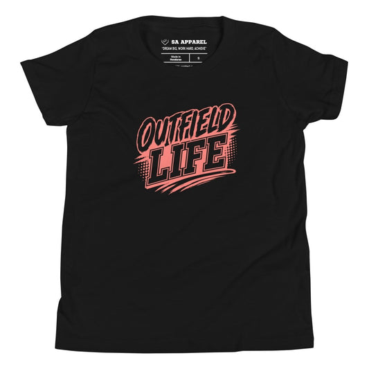 Outfield Life Softball - Youth Tee - SA Apparel