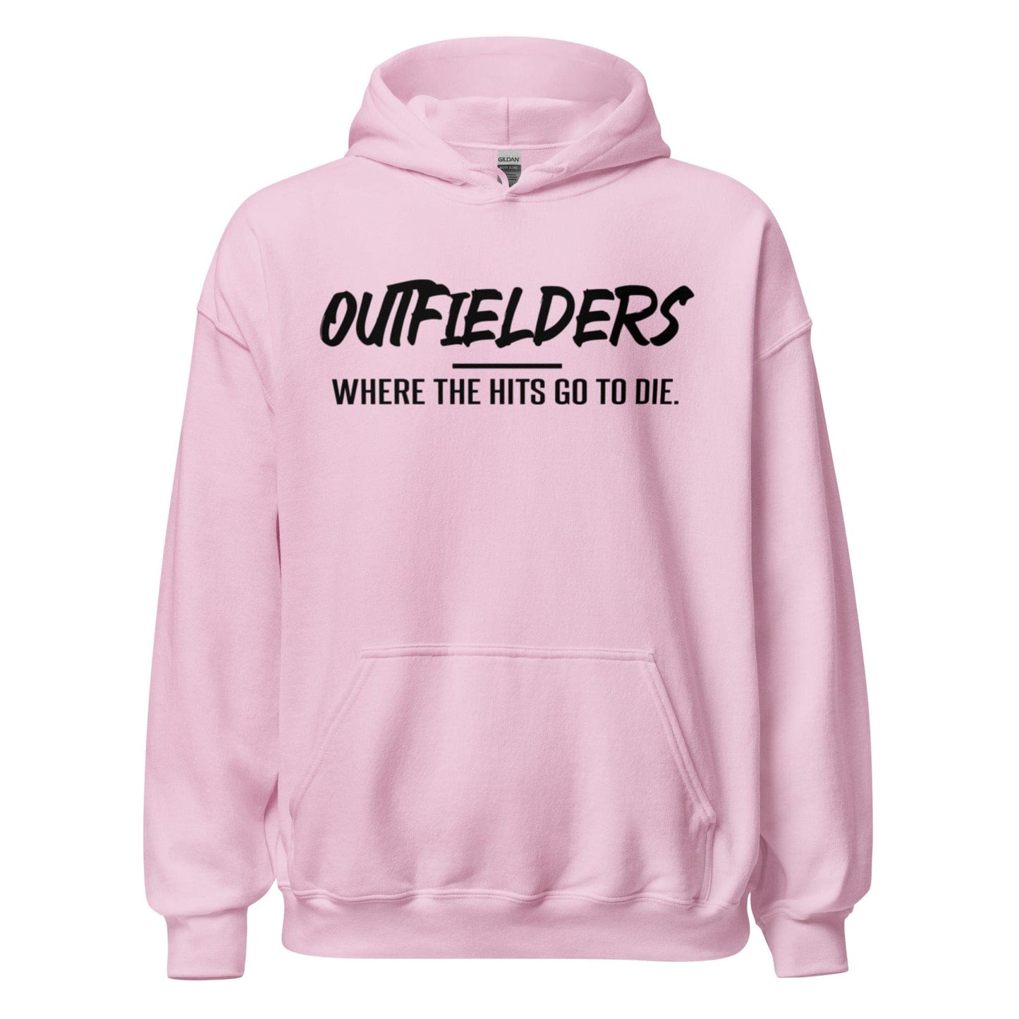Outfielders: Where The Hits Go To Die - Adult Hoodie - SA Apparel