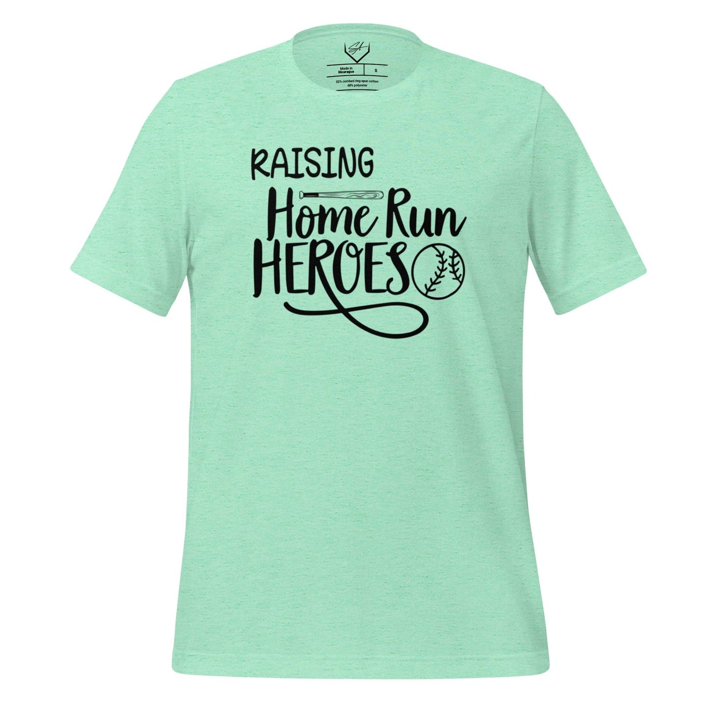 Raising Home Run Heroes - Adult Tee - SA Apparel