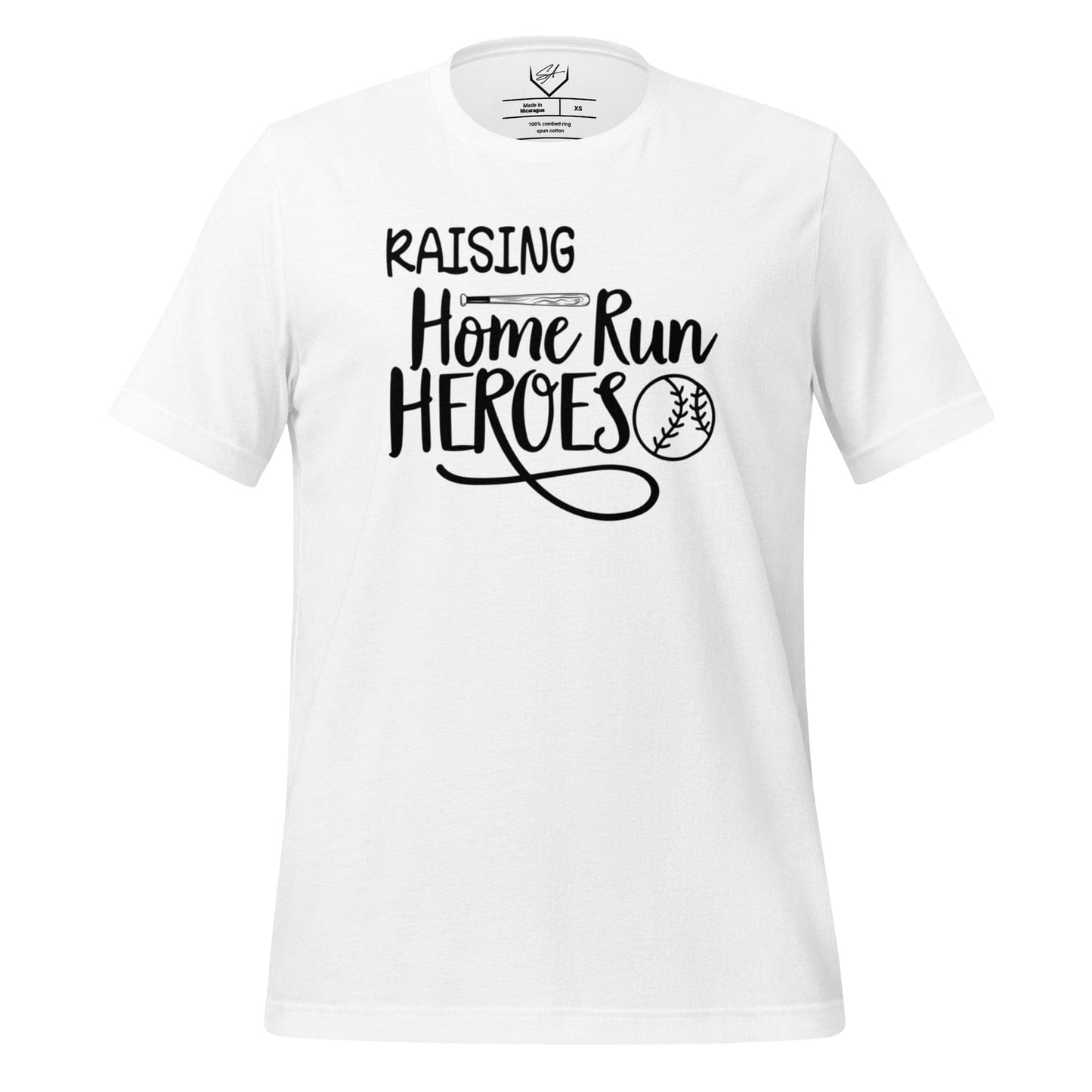 Raising Home Run Heroes - Adult Tee - SA Apparel