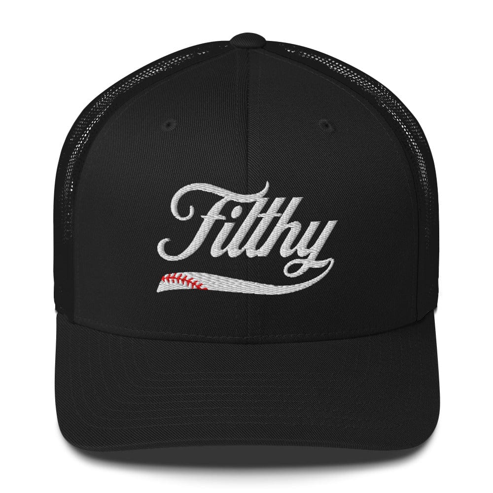 SA Apparel Trucker Hat Black Filthy - Trucker Hat