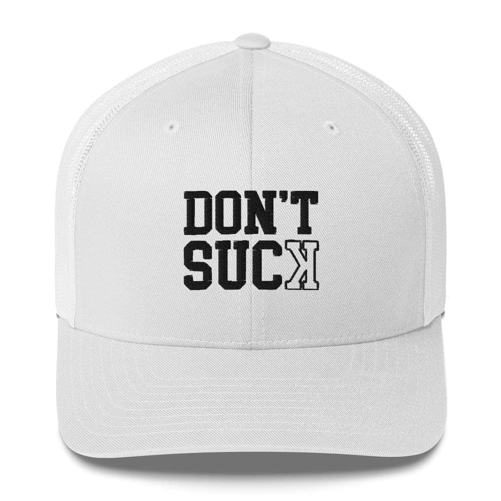 SA Apparel White Don't Suck - Trucker Hat