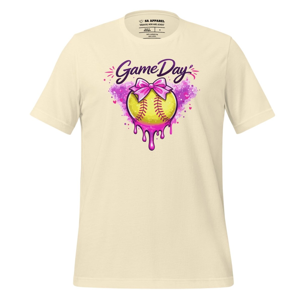 Softball Game Day Drip - Adult Tee - SA Apparel