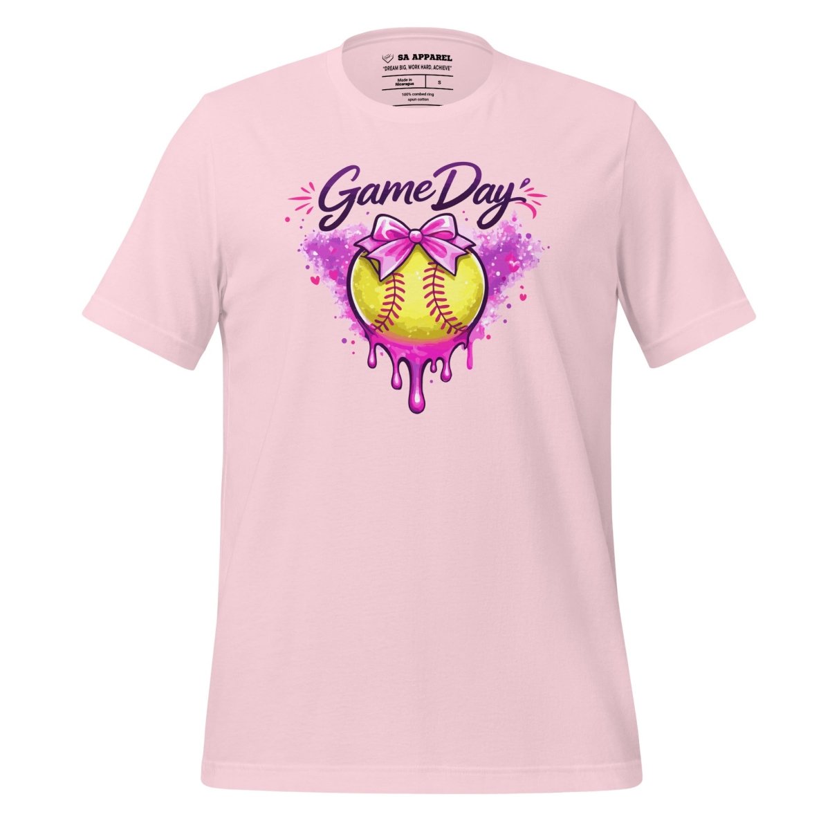 Softball Game Day Drip - Adult Tee - SA Apparel
