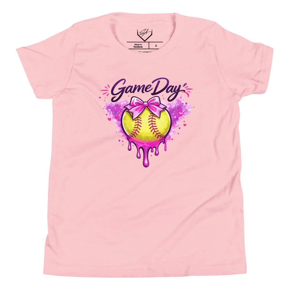 Softball Game Day Drip - Youth Tee - SA Apparel
