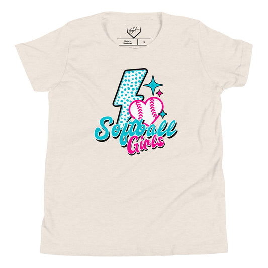 Softball Girls - Youth Tee - SA Apparel