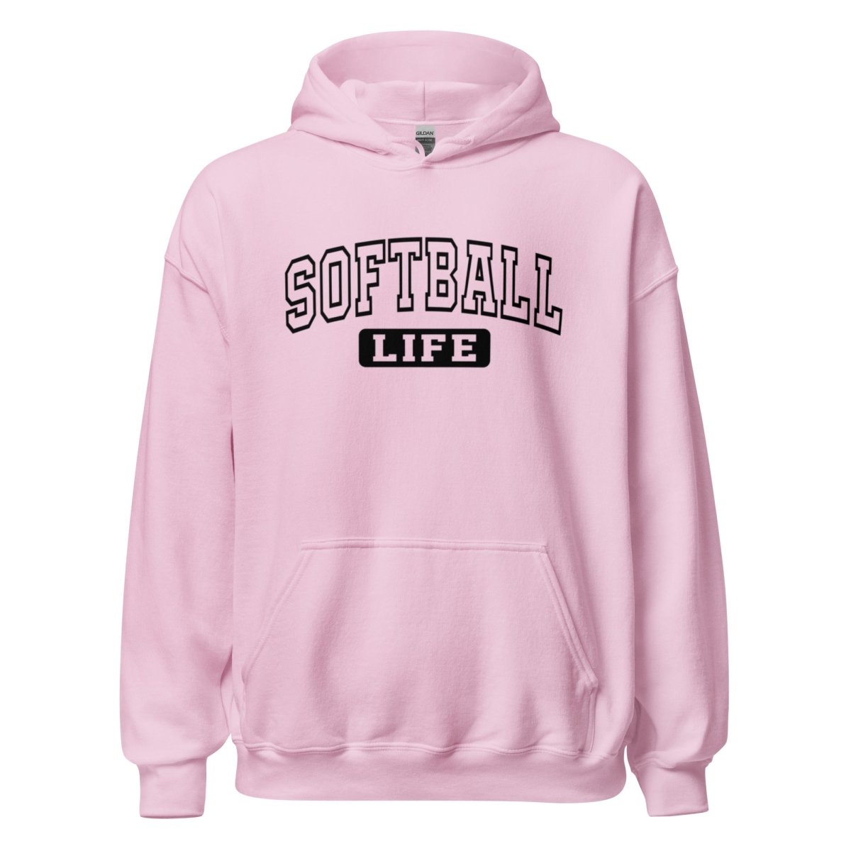 Softball Life - Adult Softball Hoodie - SA Apparel
