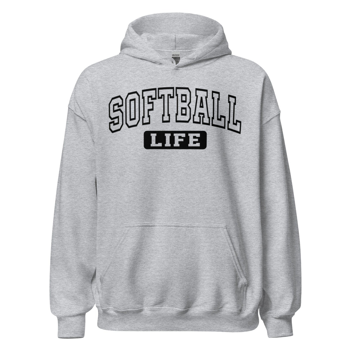 Softball Life - Adult Softball Hoodie - SA Apparel