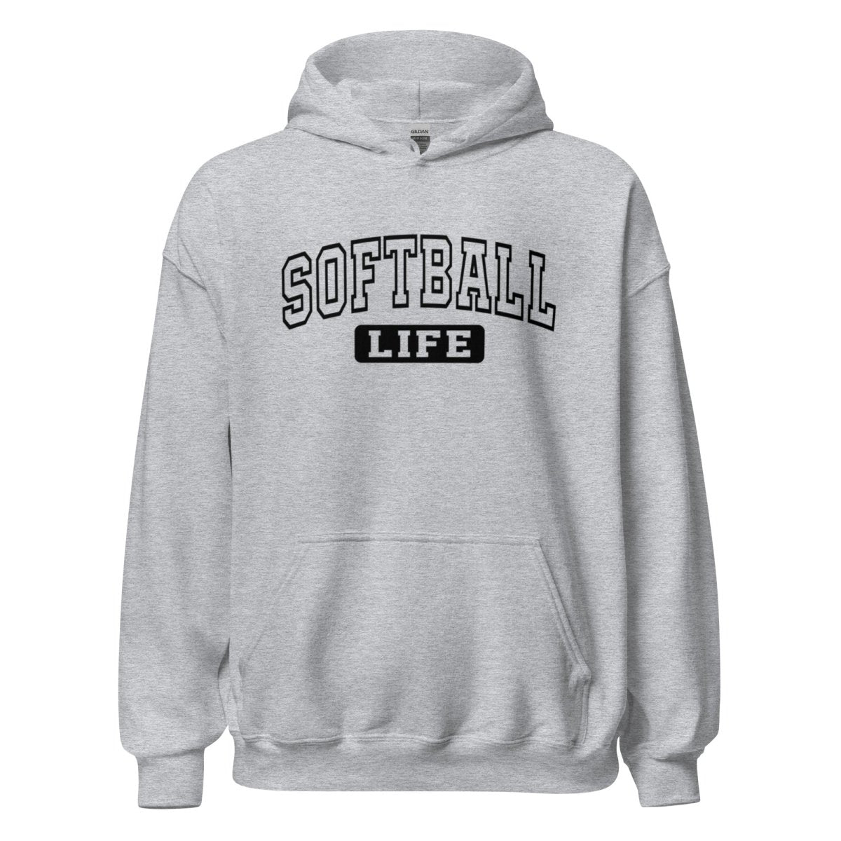 Softball Life - Adult Softball Hoodie - SA Apparel