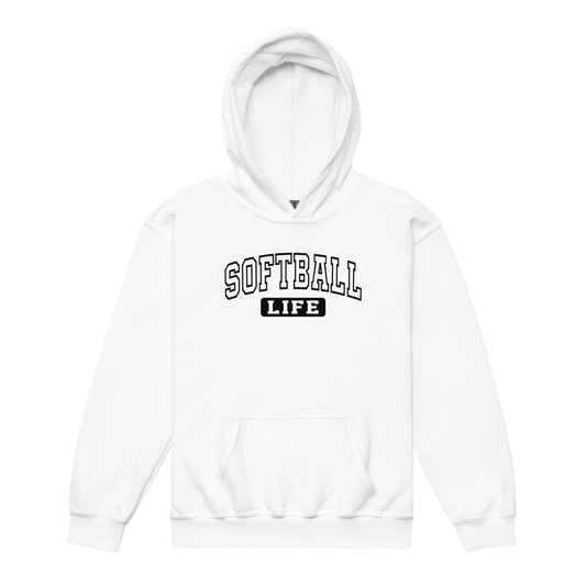 Softball Life - Youth Hoodie - SA Apparel