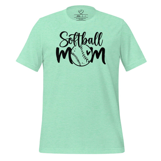 Softball Mom - Adult Tee - SA Apparel