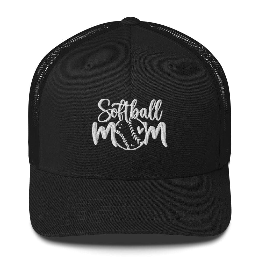 Softball Mom - Trucker Hat - SA Apparel