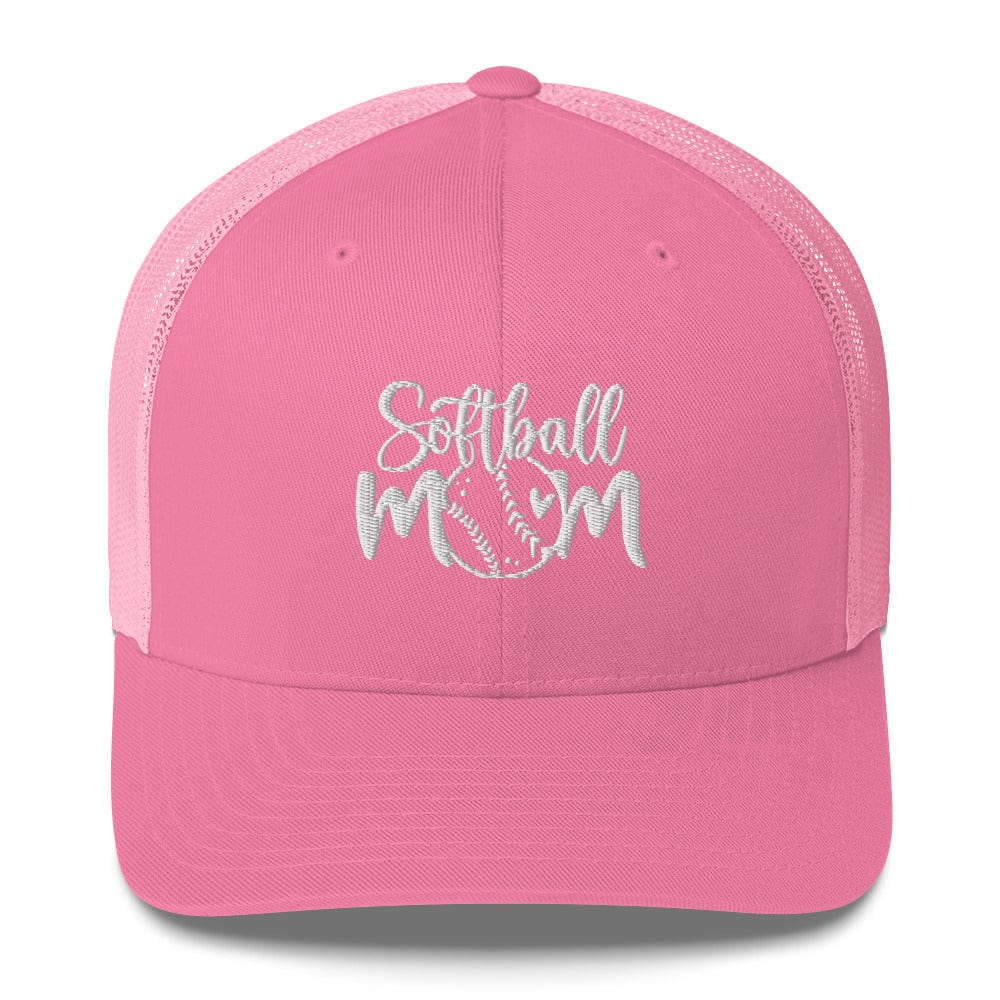 Softball Mom - Trucker Hat - SA Apparel