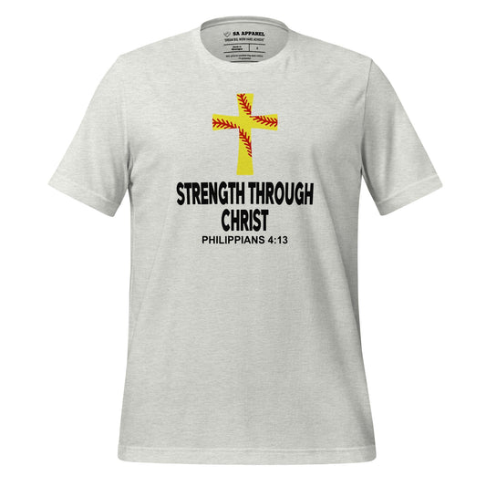 Strength Through Christ Softball - Adult Tee - SA Apparel
