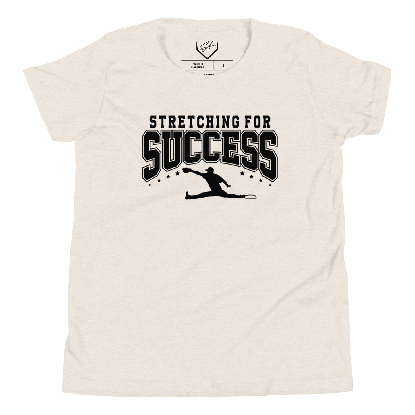 Stretching For Success - Youth Tee - SA Apparel