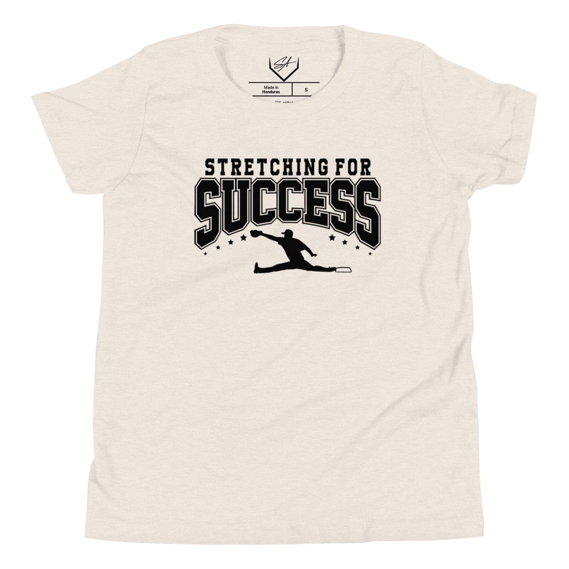 Stretching For Success - Youth Tee - SA Apparel