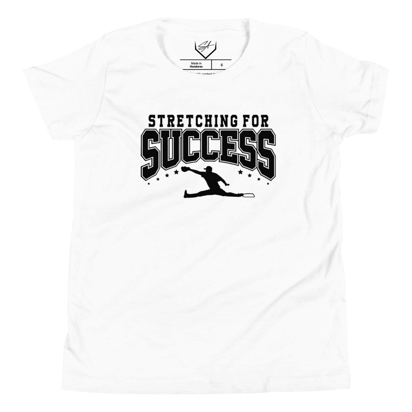 Stretching For Success - Youth Tee - SA Apparel