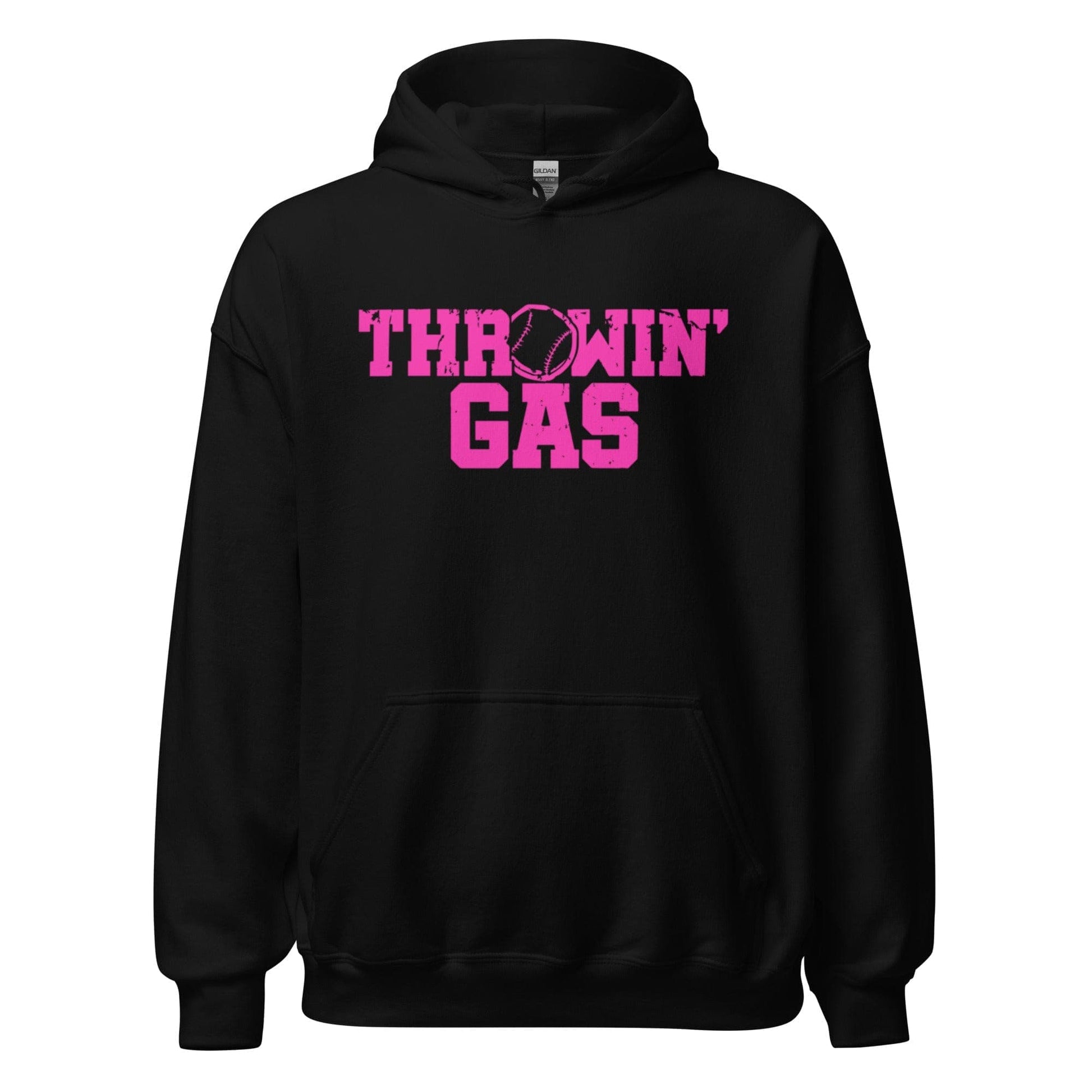Throwin' Gas Distressed - Adult Hoodie - SA Apparel