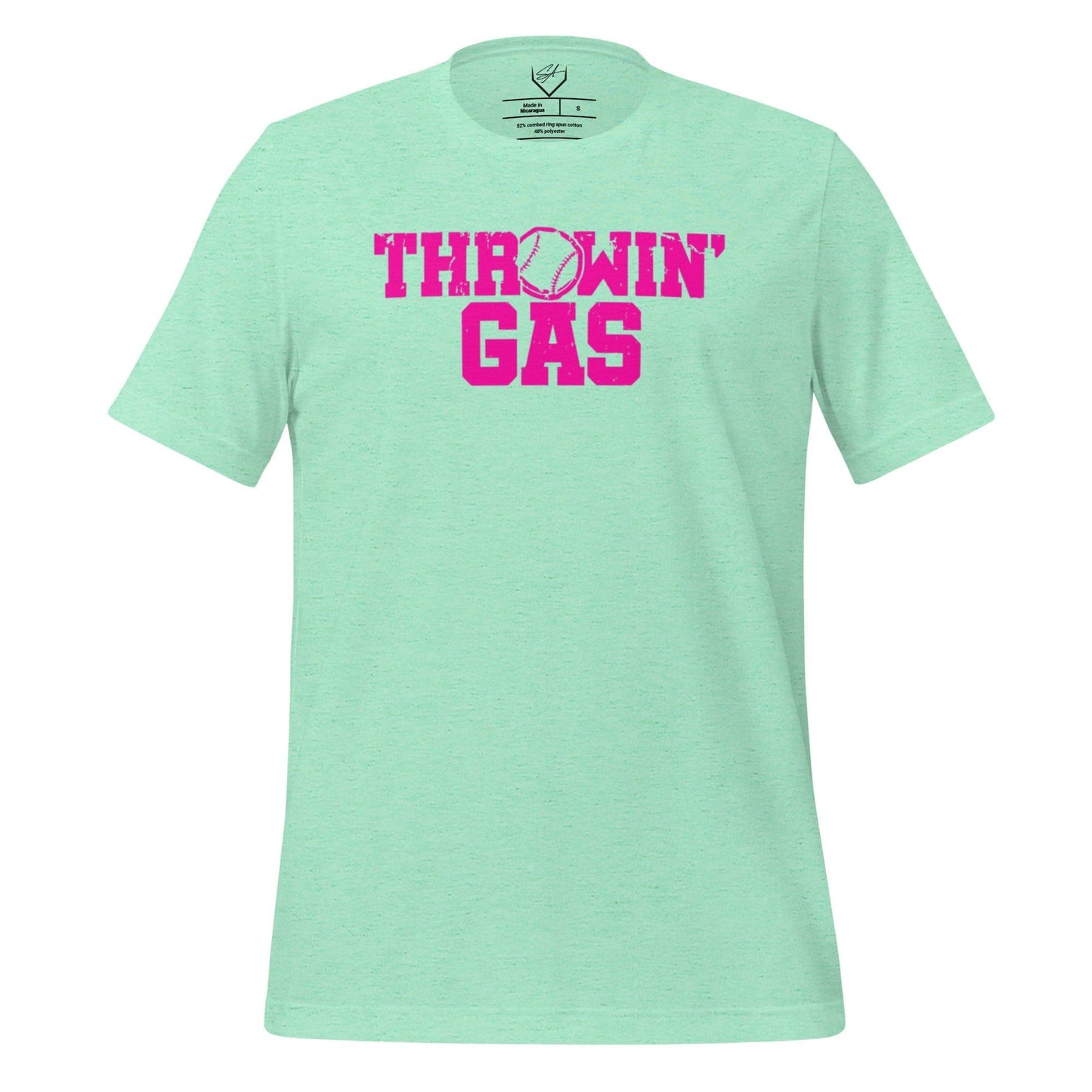 Throwin' Gas Distressed - Adult Tee - SA Apparel