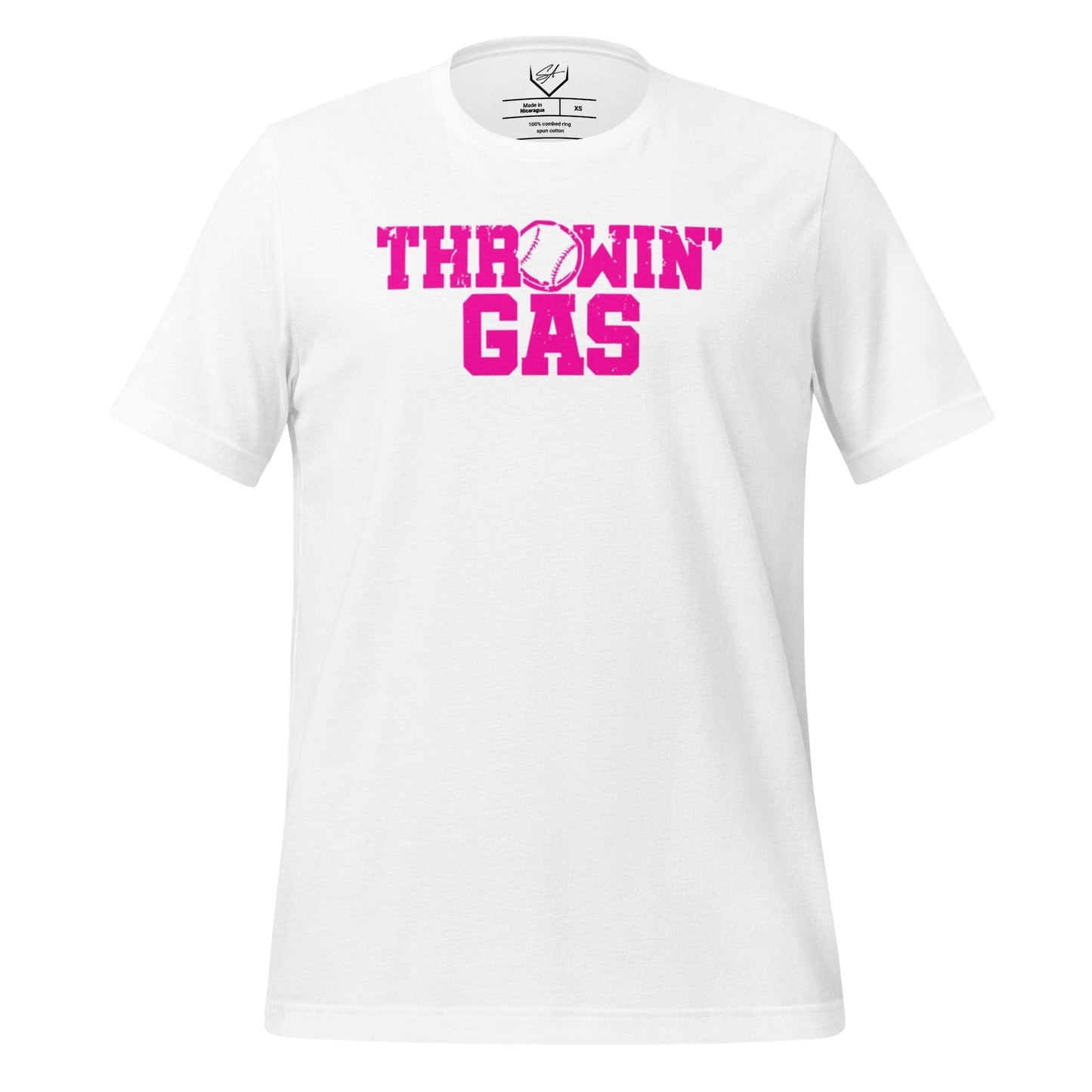 Throwin' Gas Distressed - Adult Tee - SA Apparel