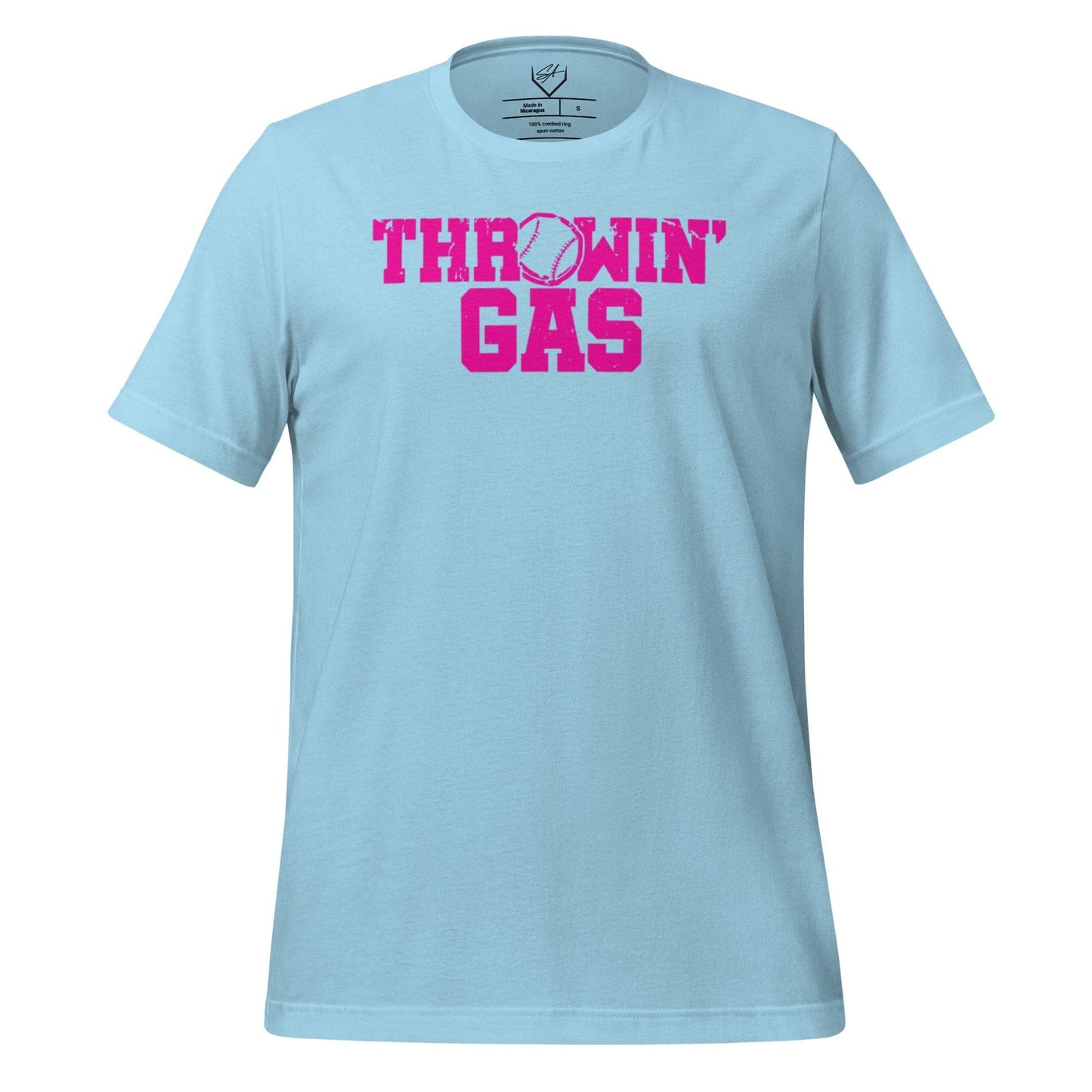 Throwin' Gas Distressed - Adult Tee - SA Apparel