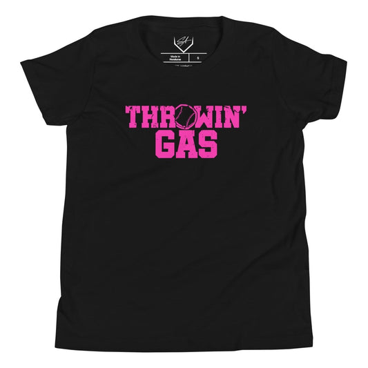 Throwin' Gas - Youth Tee - SA Apparel