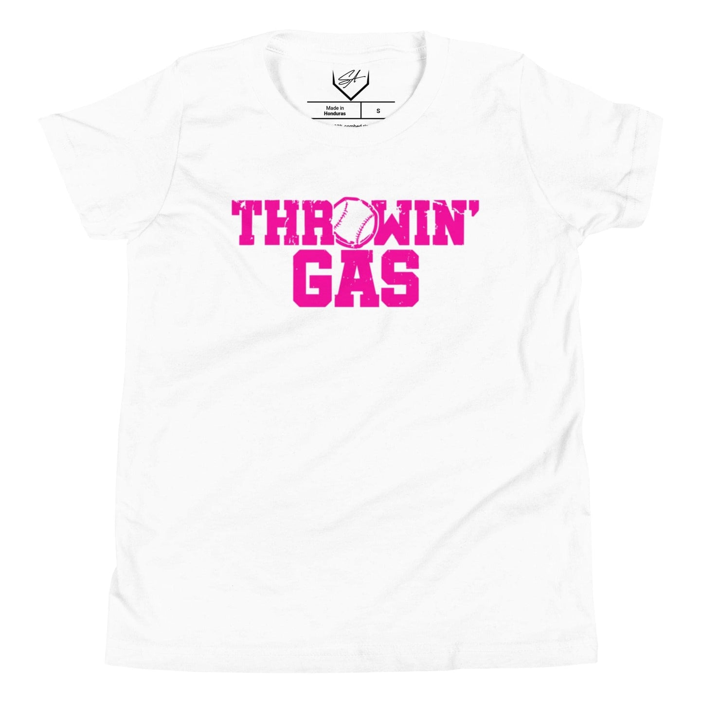 Throwin' Gas - Youth Tee - SA Apparel