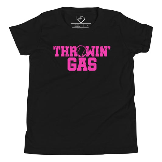 Throwin' Gas - Youth Tee - SA Apparel