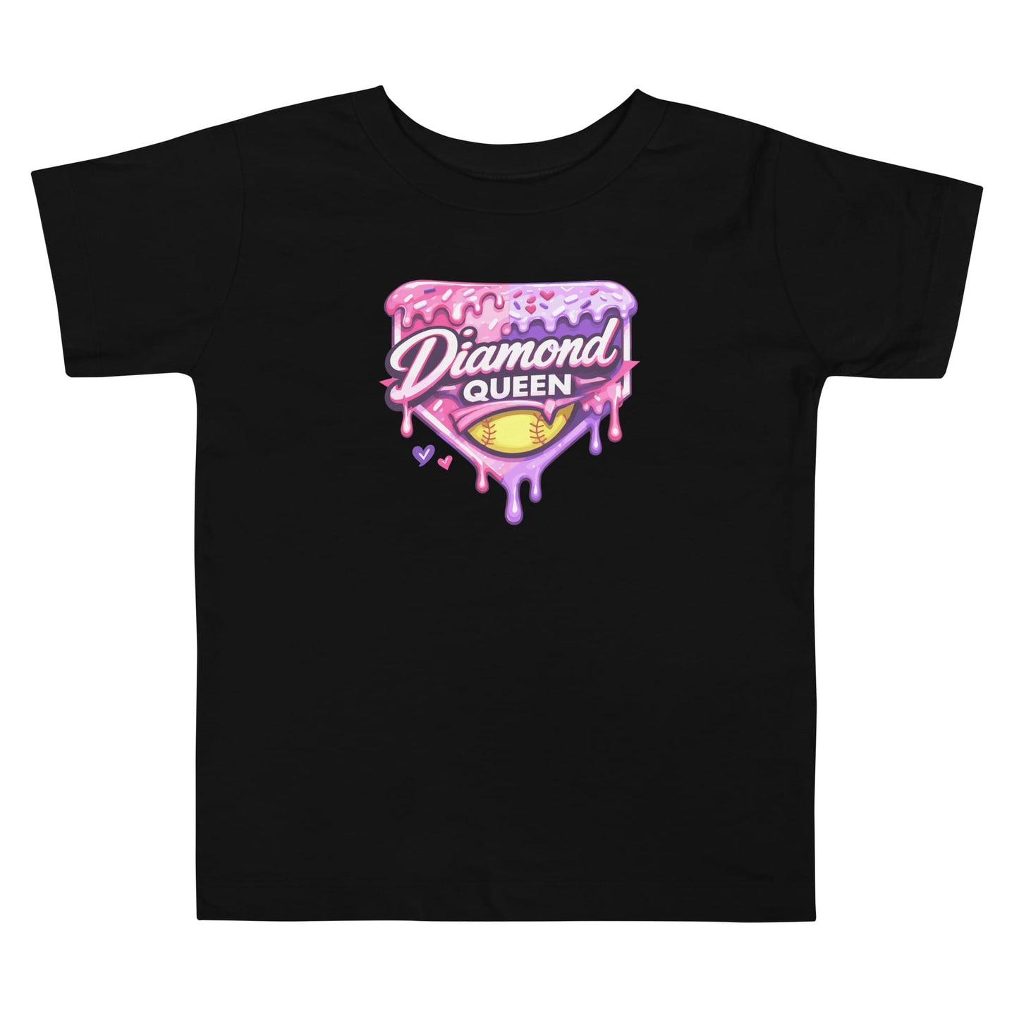 SA Apparel Toddler Tee Black / 2T / Soft Style/Cotton Diamond Queen - Toddler Tee