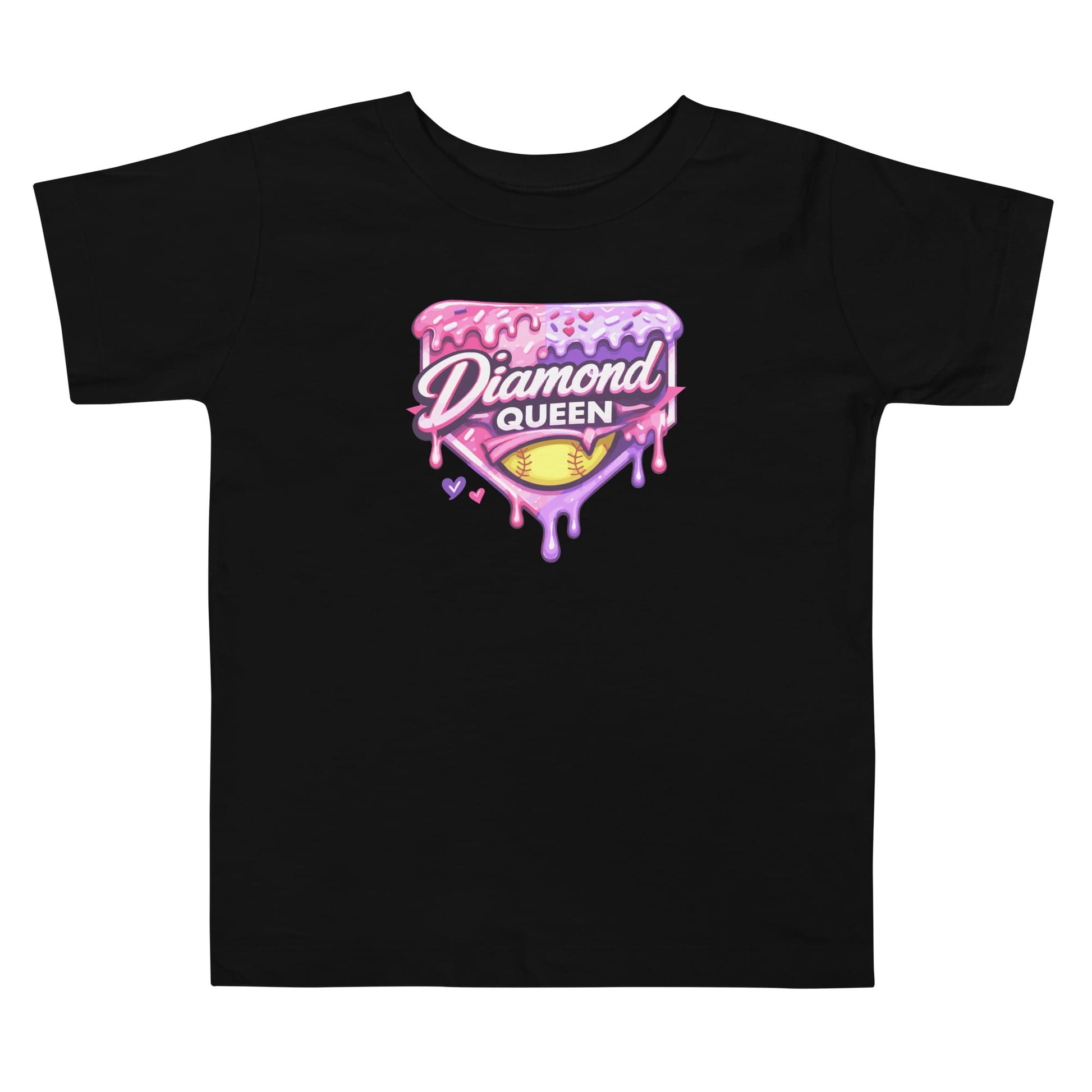 SA Apparel Toddler Tee Black / 2T / Soft Style/Cotton Diamond Queen - Toddler Tee