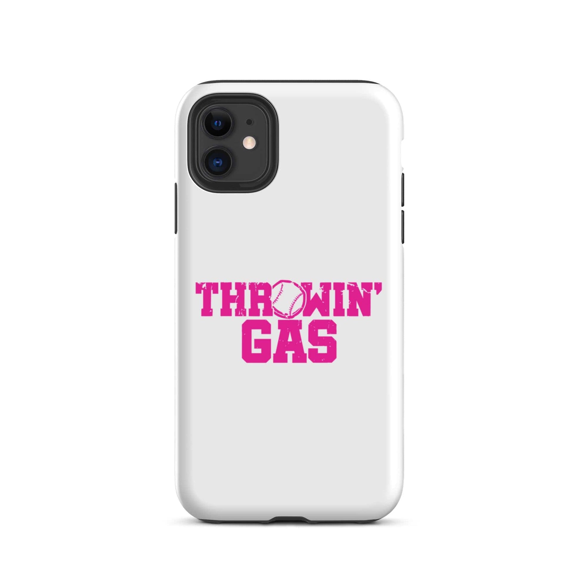 SA Apparel Phone Case iPhone 11 Throwin' Gas Pink - iPhone Tough Case