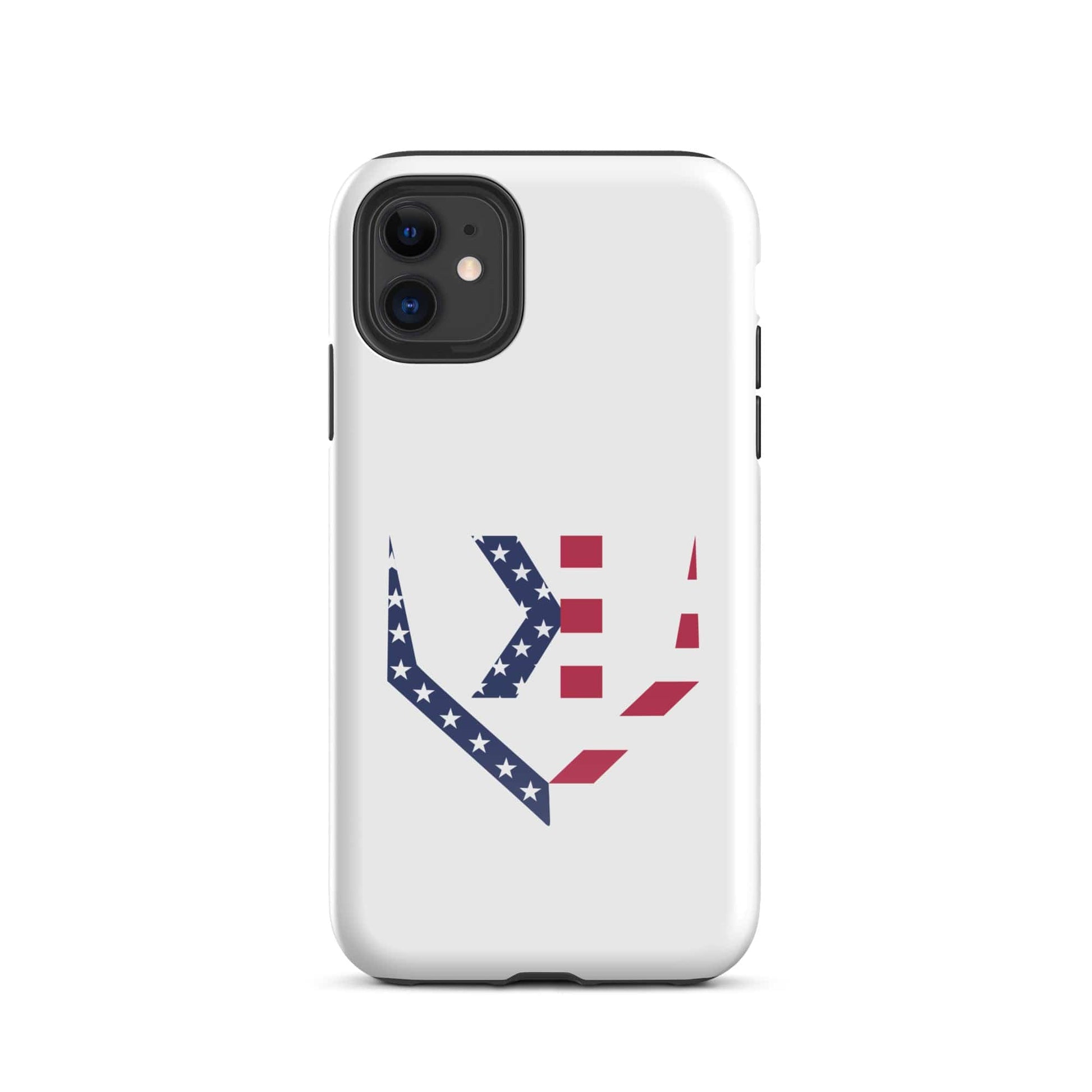 SA Apparel Phone Case iPhone 11 American Flag Home Plate - iPhone Tough Case