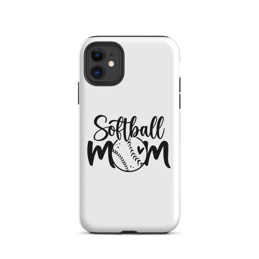 SA Apparel Phone Case iPhone 11 Softball Mom - iPhone Tough Case