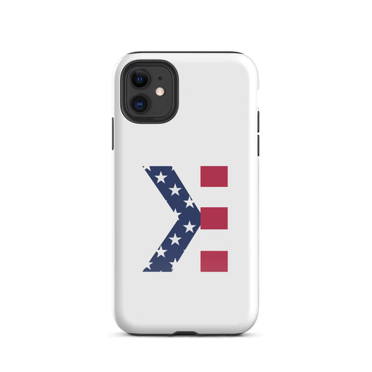 SA Apparel Phone Case iPhone 11 American Flag Strikeout - iPhone Tough Case