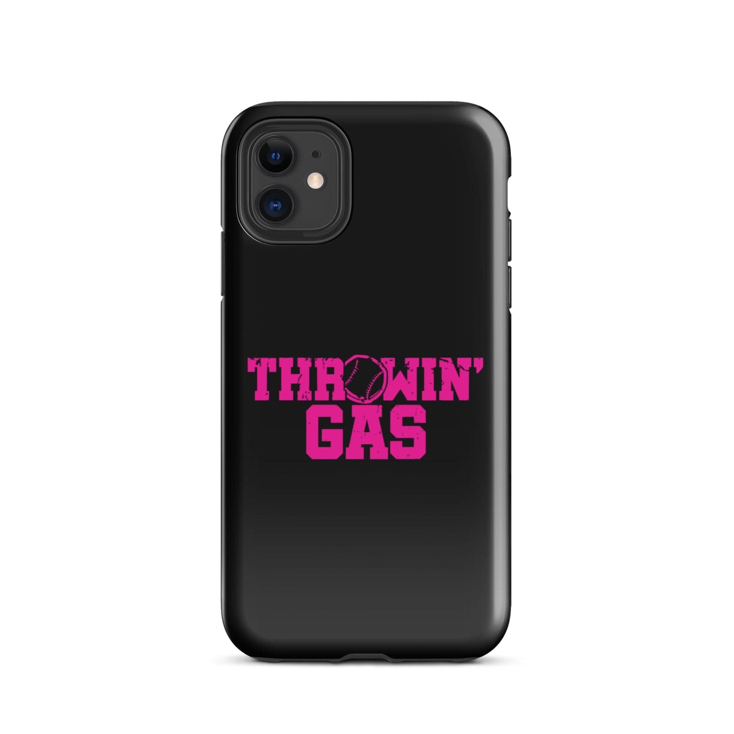 SA Apparel Phone Case iPhone 11 Throwin' Gas Pink - iPhone Tough Case