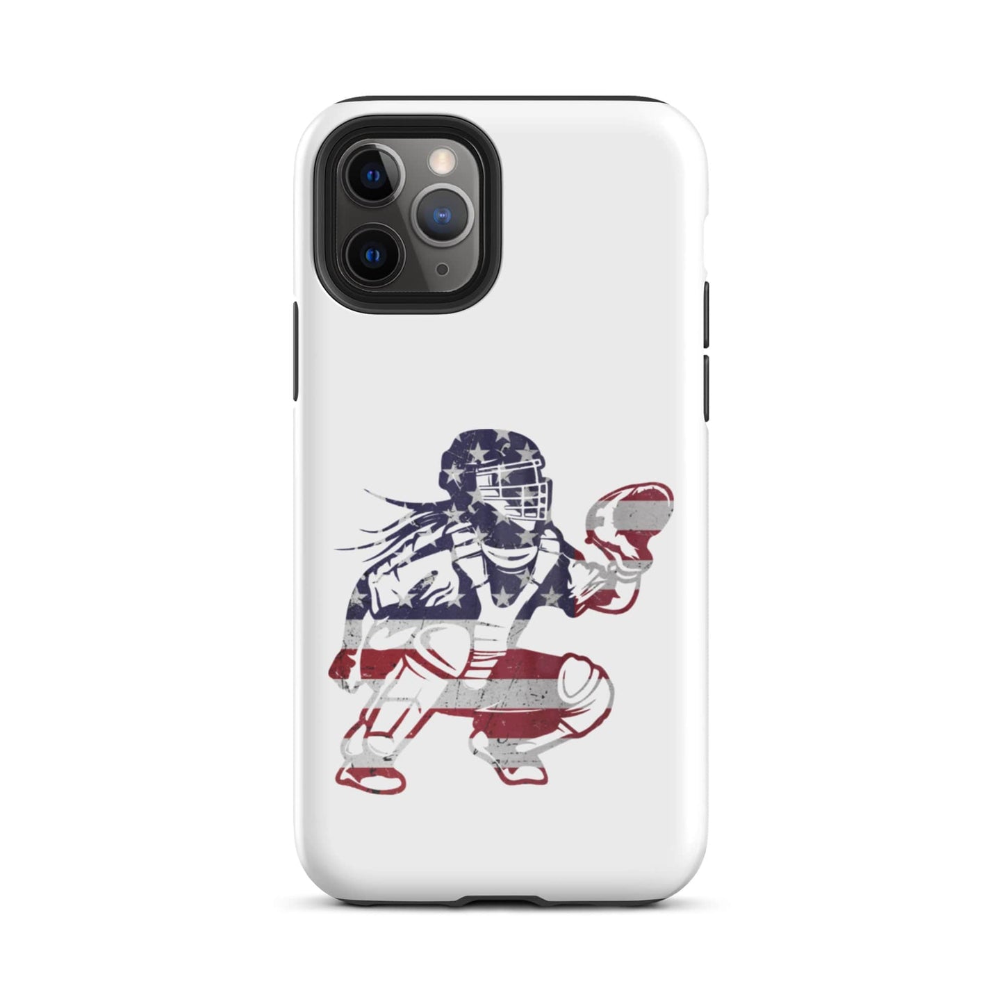 SA Apparel Phone Case iPhone 11 Pro Softball Catcher - iPhone Tough Case