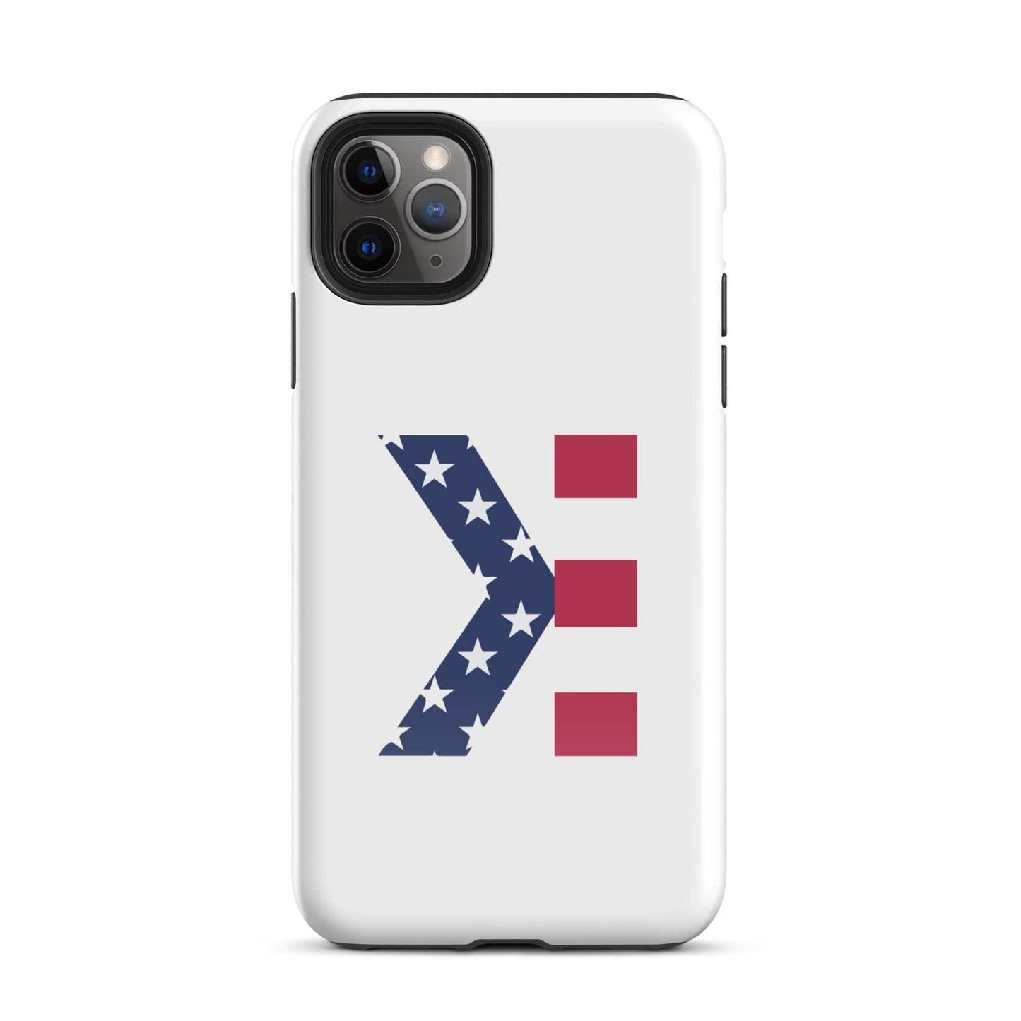 SA Apparel Phone Case iPhone 11 Pro Max American Flag Strikeout - iPhone Tough Case